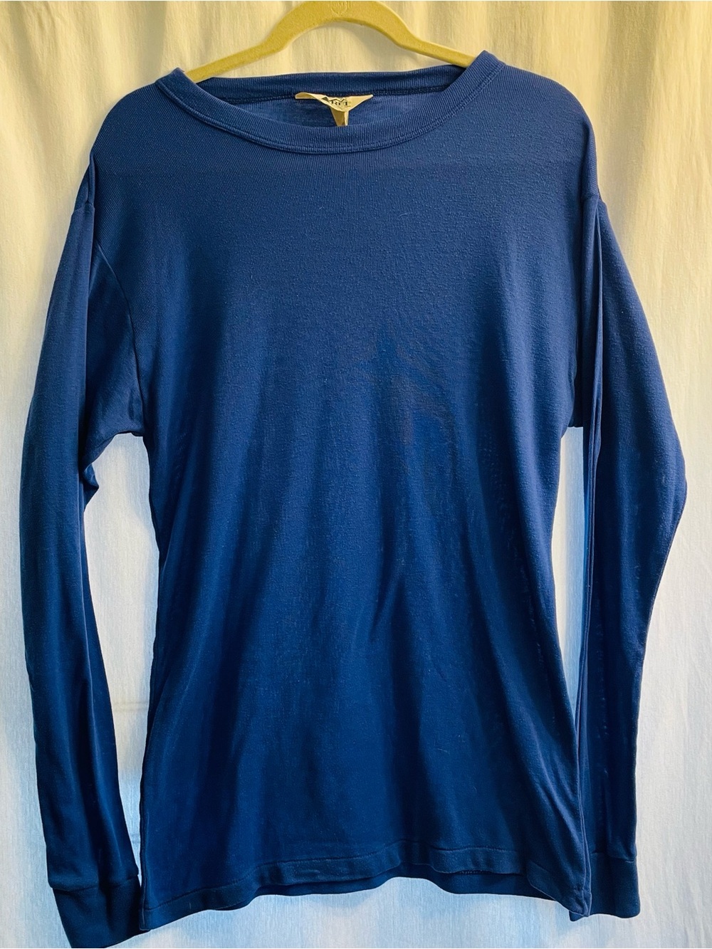 Vintage REI Mens blue Thermal Base Layer XL Outdoors Skiing Snowboarding USA